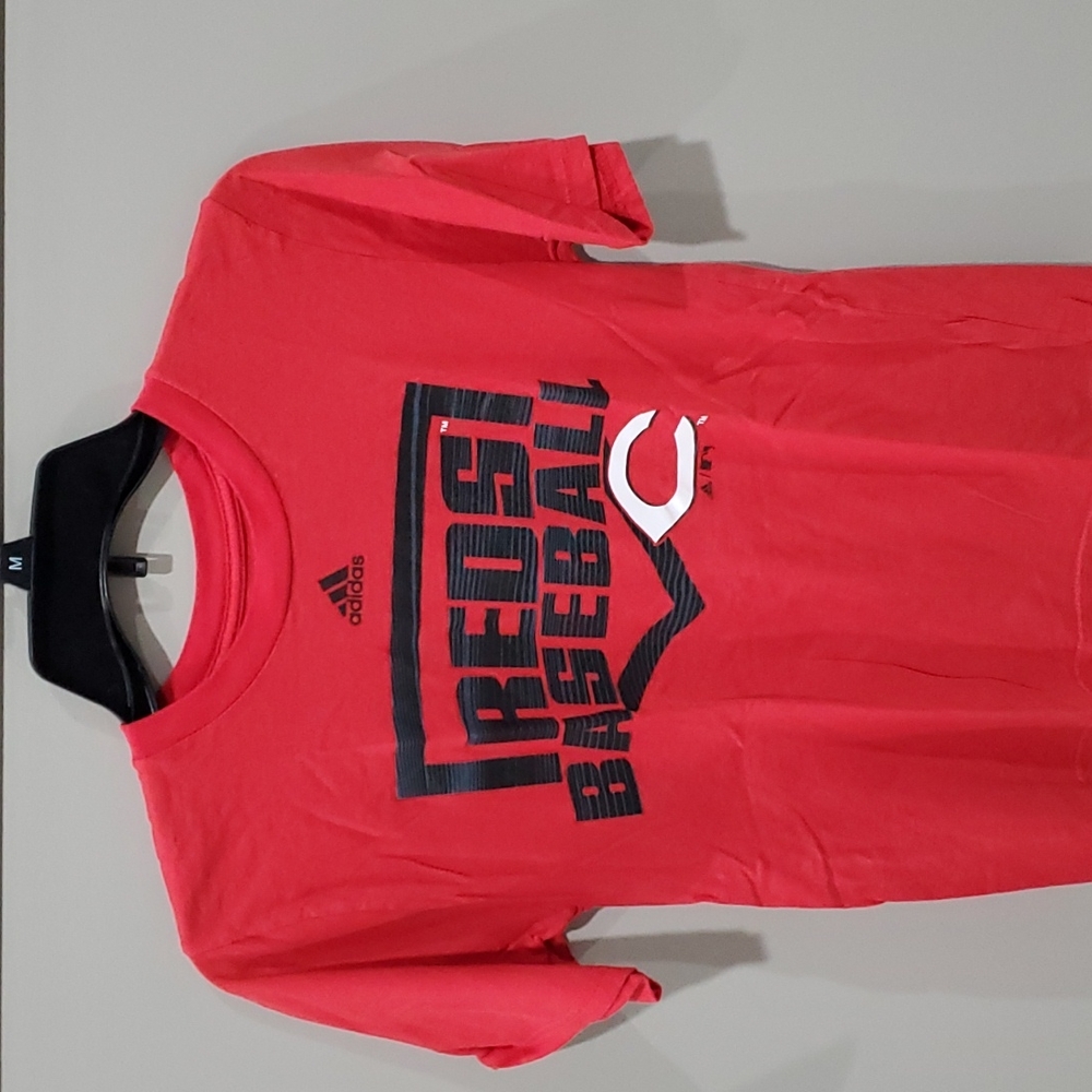 Boys Large Adida Cincinnati Reds Tee